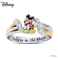 "The Magic Of Mickey Mouse" Embrace Ring