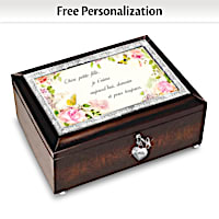 Granddaughter, I Love You Always Personalized Music Box