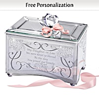 Personalized Mirrored Music Box For Daughters-In-Law