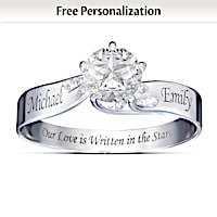 Written In The Stars Personalized Ring
