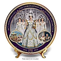 Queen Elizabeth II Commemorative Coronation Collector Plate