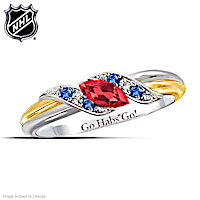 Montreal Canadiens® Pride Engraved Embrace Ring