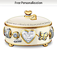 Daughter-In-Law, I Wish You Personalized Music Box