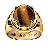 Genuine Tiger's Eye Ring
