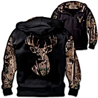 Al Agnew "10-Point Buck" Men's Camo Hoodie