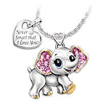 Granddaughter, Never Forget I Love You Pendant Necklace