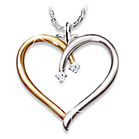 "My Darling Granddaughter" Diamond Pendant Necklace