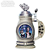 STAR WARS Han Solo Millennium Falcon Porcelain Stein