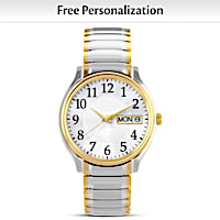 Classic Daytimer Personalized Men's Watch
