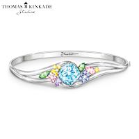 14-Carat Thomas Kinkade Colours Of Inspiration Bracelet