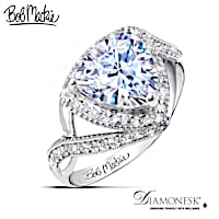 Bob Mackie "One In A Trillion" Simulated Diamond Ring