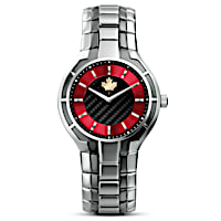 Canadian Pride "Strong And Free" Carbon Fibre Men's Watch