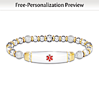 Medical Alert Personalized Bracelet