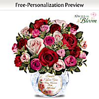 Today, Tomorrow, Always Personalized Table Centrepiece