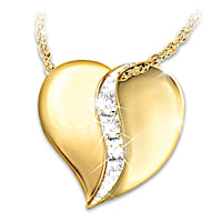 Cherished By Us All Diamond Pendant Necklace