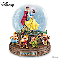Disney Snow White And The Seven Dwarfs Glitter Globe