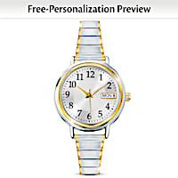 Classic Daytimer Personalized Women's Watch