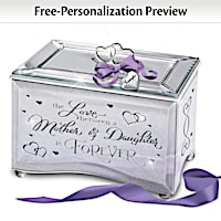 The Love Between A Mother & Daughter Is Forever Personalized