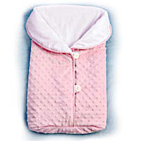Baby Doll Reversible Fleece Bunting: For Dolls Up To 48.3 cm