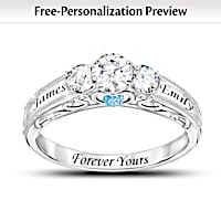 Forever Yours Personalized Ring