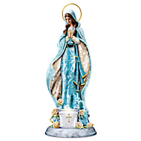 Blessed Mary Mosaic Sculpture