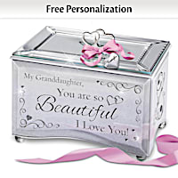 Granddaughter, You Are So Beautiful Personalized Music Box
