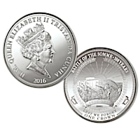 "The Battle Of The Somme" Sterling Silver Centennial Coin