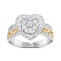 2 Dozen Genuine Diamond All My Love Ring