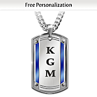 Proud To Call You Son Personalized Pendant Necklace
