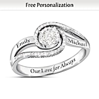 Our Love for Always Personalized Diamond Ring