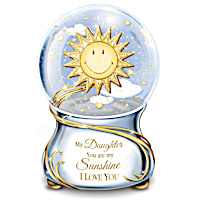 My Daughter, You Are My Sunshine Glitter Globe