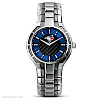 Toronto Blue Jays Carbon Fibre Men's Watch