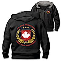 Canadian Veterans Men's Hoodie