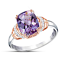 Lavender Radiance Ring
