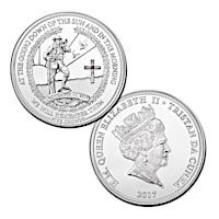2017 Annual Remembrance Day Five Crowns Coin