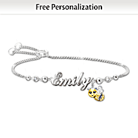 Always Bee Yourself Personalized Bracelet