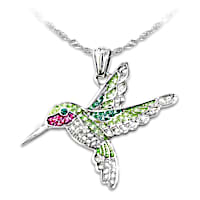 Radiant Wings Pendant Necklace
