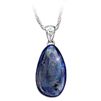Jewels Of Nature Azurine Pendant Necklace