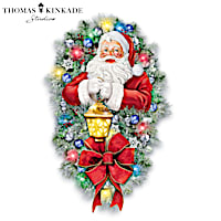Thomas Kinkade A Most Enchanted Christmas Wreath