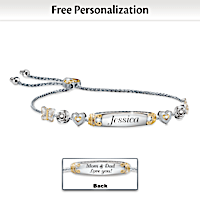 Precious Daughter Personalized Bracelet