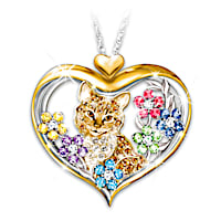 The Purr-fect Garden Pendant Necklace