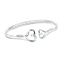 2-Diamond Always My Granddaughter Bracelet