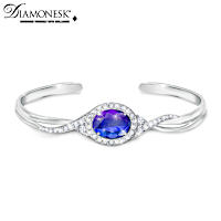 Colour-Changing Mood Bracelet With 40 Simulated Diamonds