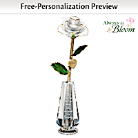 Love Lives On Personalized Rose Table Centrepiece