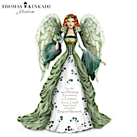 Thomas Kinkade Irish-Inspired Remembrance Angel Figurine
