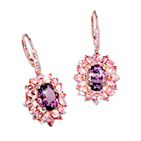 Amethyst Radiance Earrings