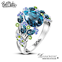 Bob Mackie "Majestic Beauty" Diamonesk Ring