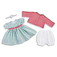 Baby Doll Outfit Set For 43.2 cm - 48.2 cm Dolls