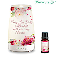 "Love Is In The Air" Illuminated Diffuser And Essential Oil