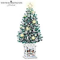 Thomas Kinkade Festival Of Lights Christmas Tree